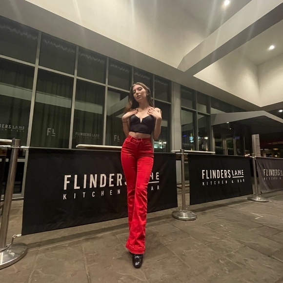 Revice Denim Flare Jeans Size 24 - Picture 5 of 6